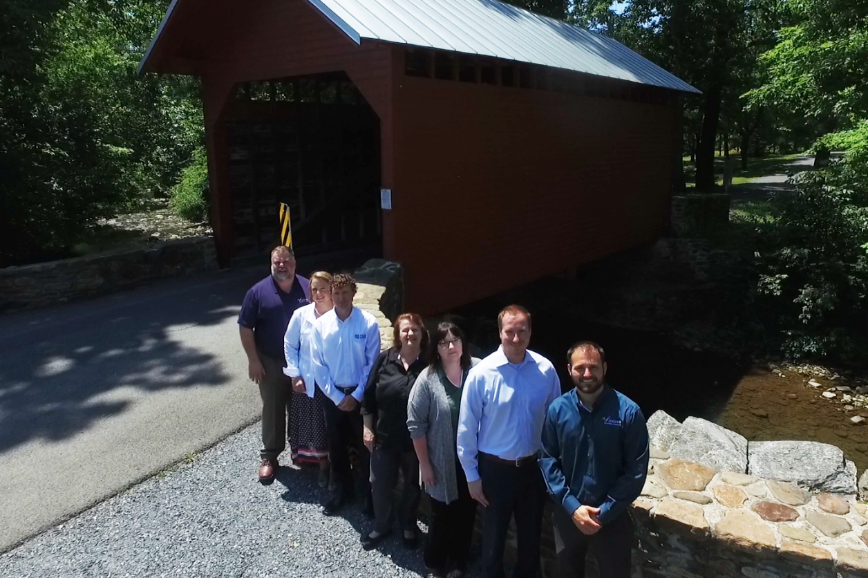 Covered bridge team
